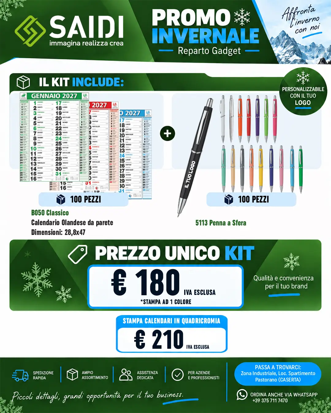Kit Classic 180 Euro