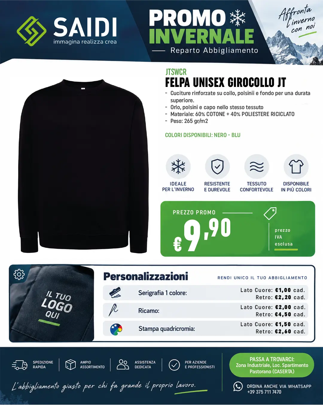 Felpa Girocollo JT