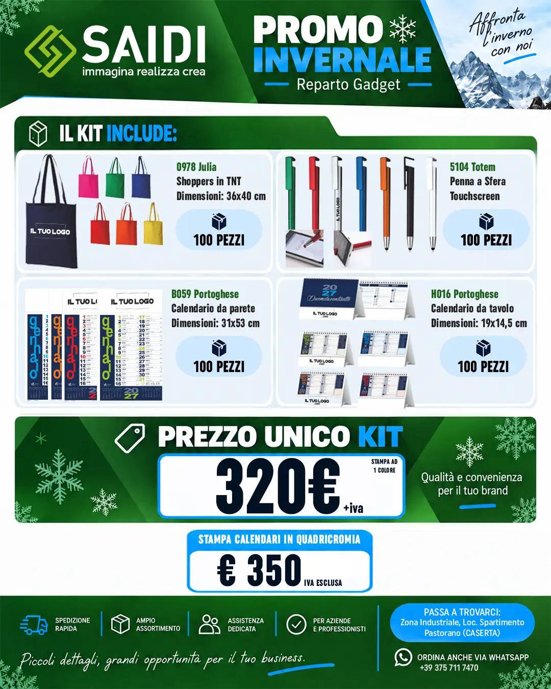 Kit Executive 320 Euro